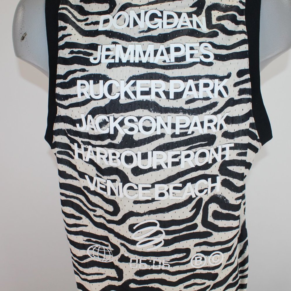 Nike Air Jordan Dri-FIT Men's L Black/White Breakfast Club Tank Top DM1823-219 - Picture 8 of 11